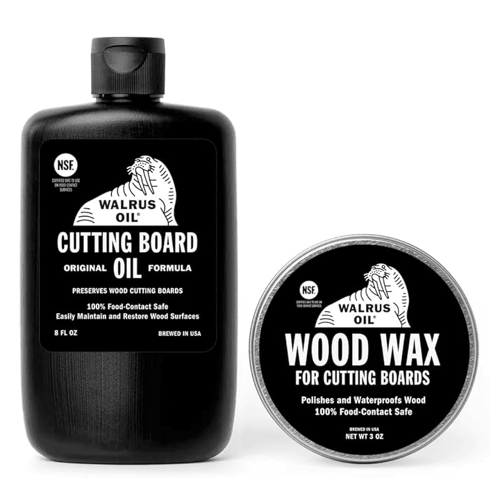 Walrus Oil Cutting Board Oil and Wax